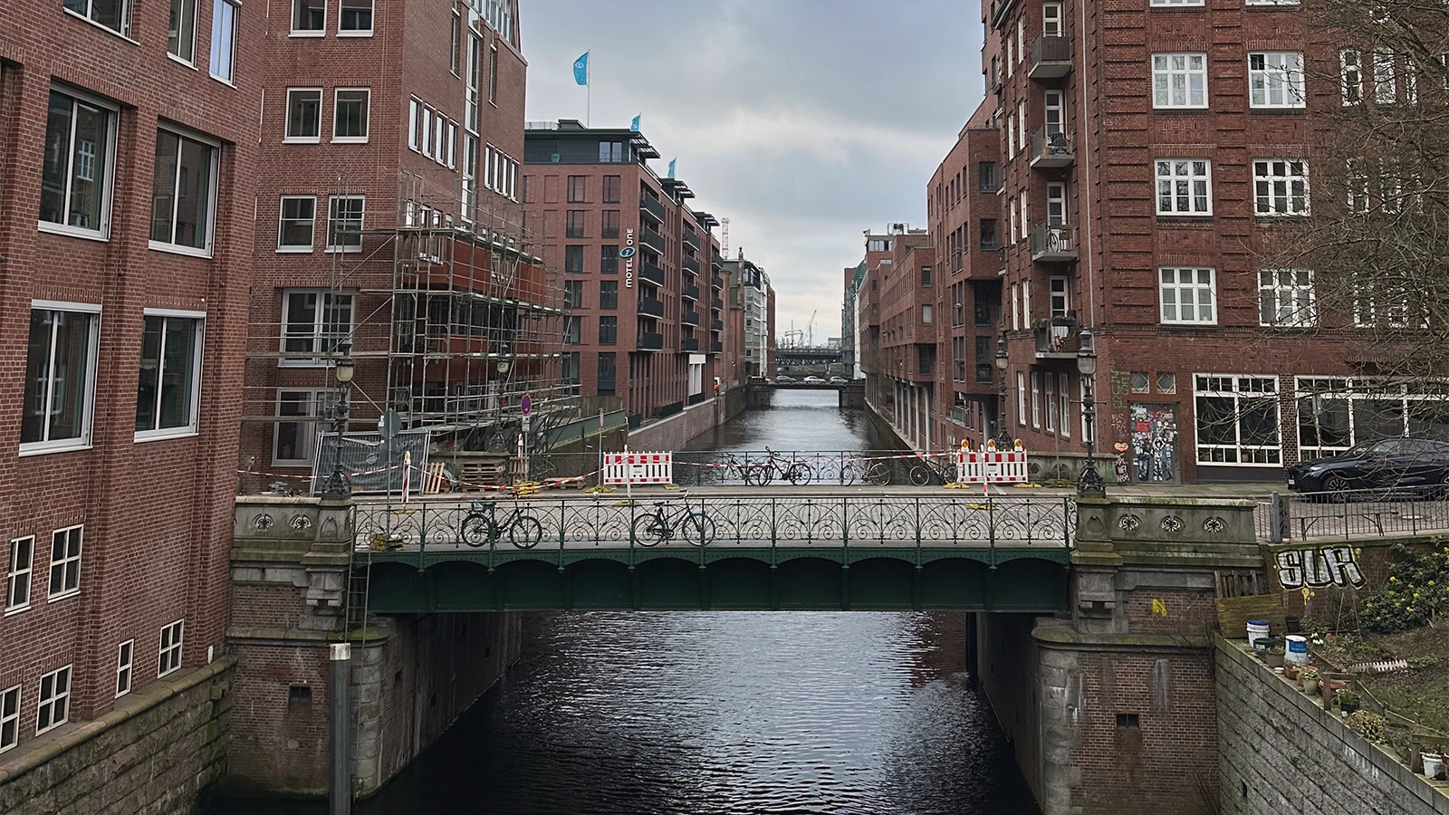 Broer og kanaler i Hamborg