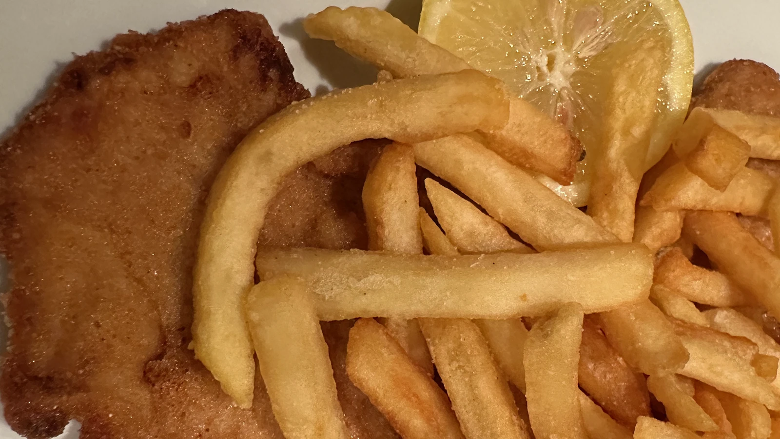 Schnitzel hos Blockbräu i Hamborg