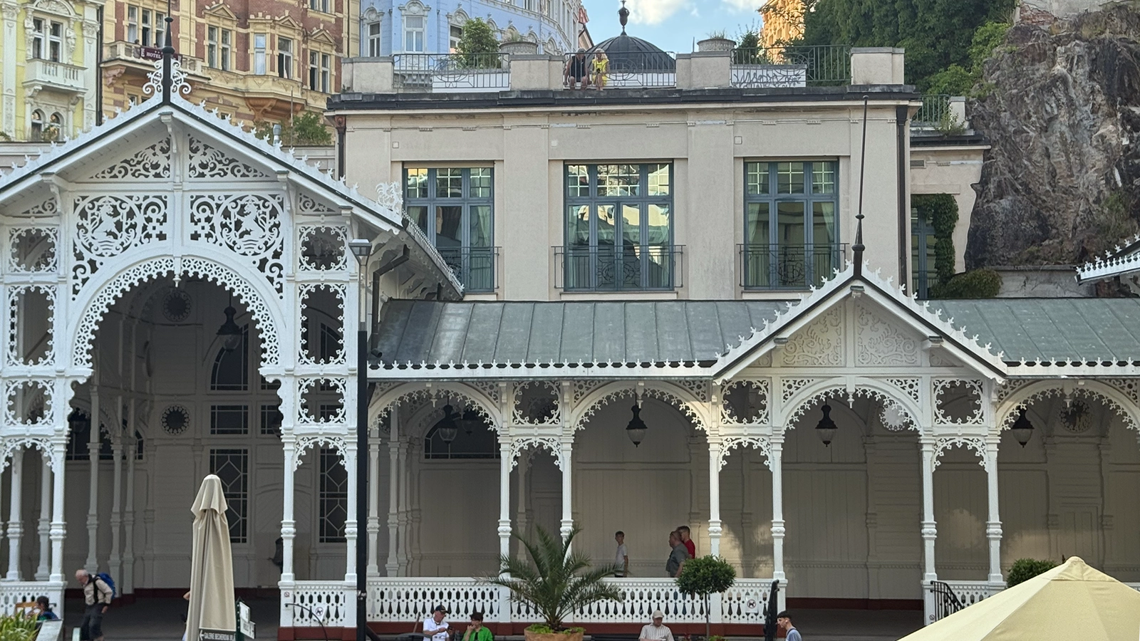 Billede af Market Colonnade i Karlovy Vary.