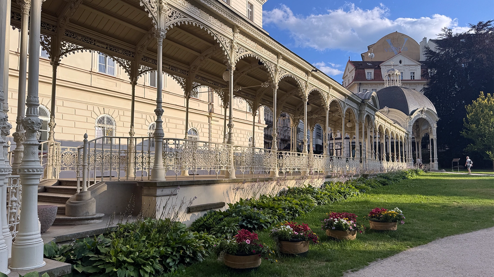 Billede af Park Colonnade i Karlovy Vary.