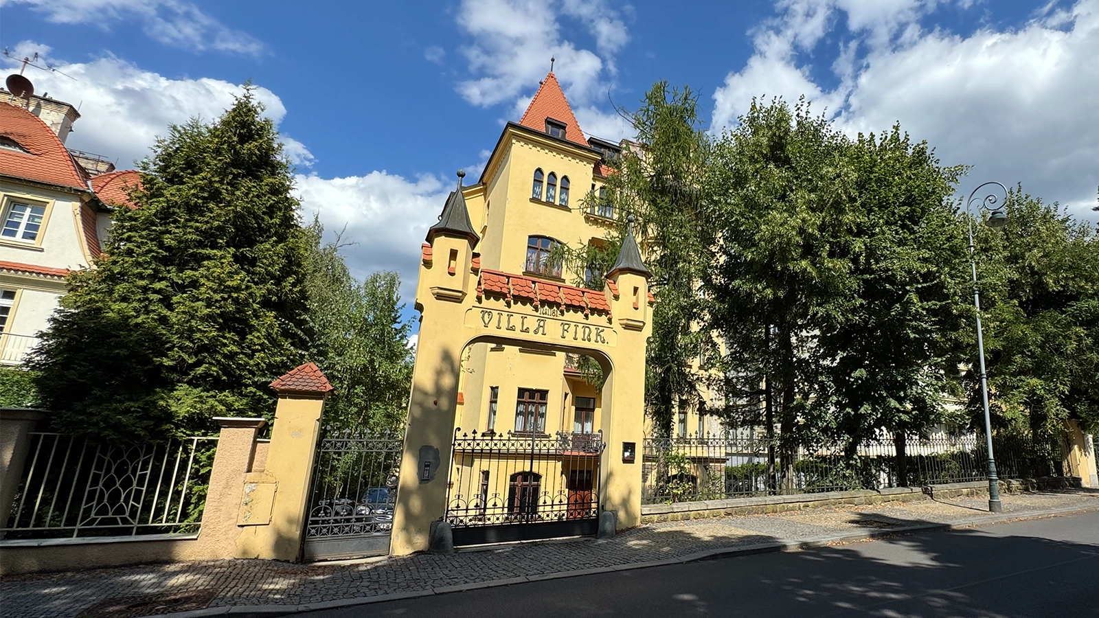 Billede fra Westend-kvarteret i Karlovy Vary.