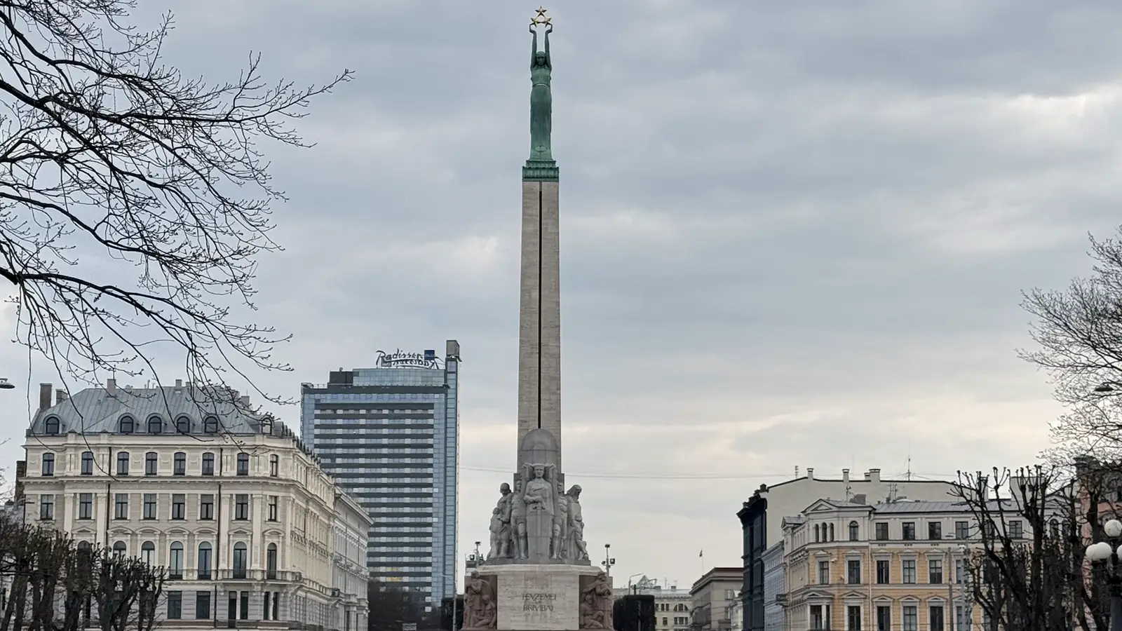 Frihedsmonumentet i Riga.