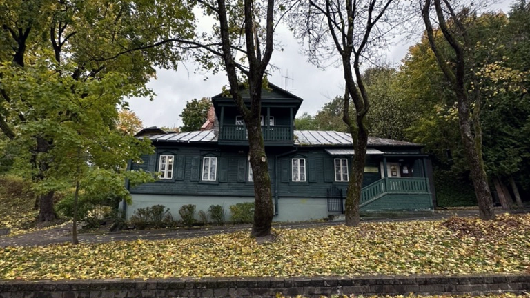 Billede fra det jødiske museum i Vilnius.